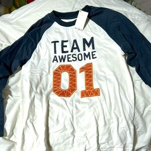 Gymboree Team Awesome long sleeve